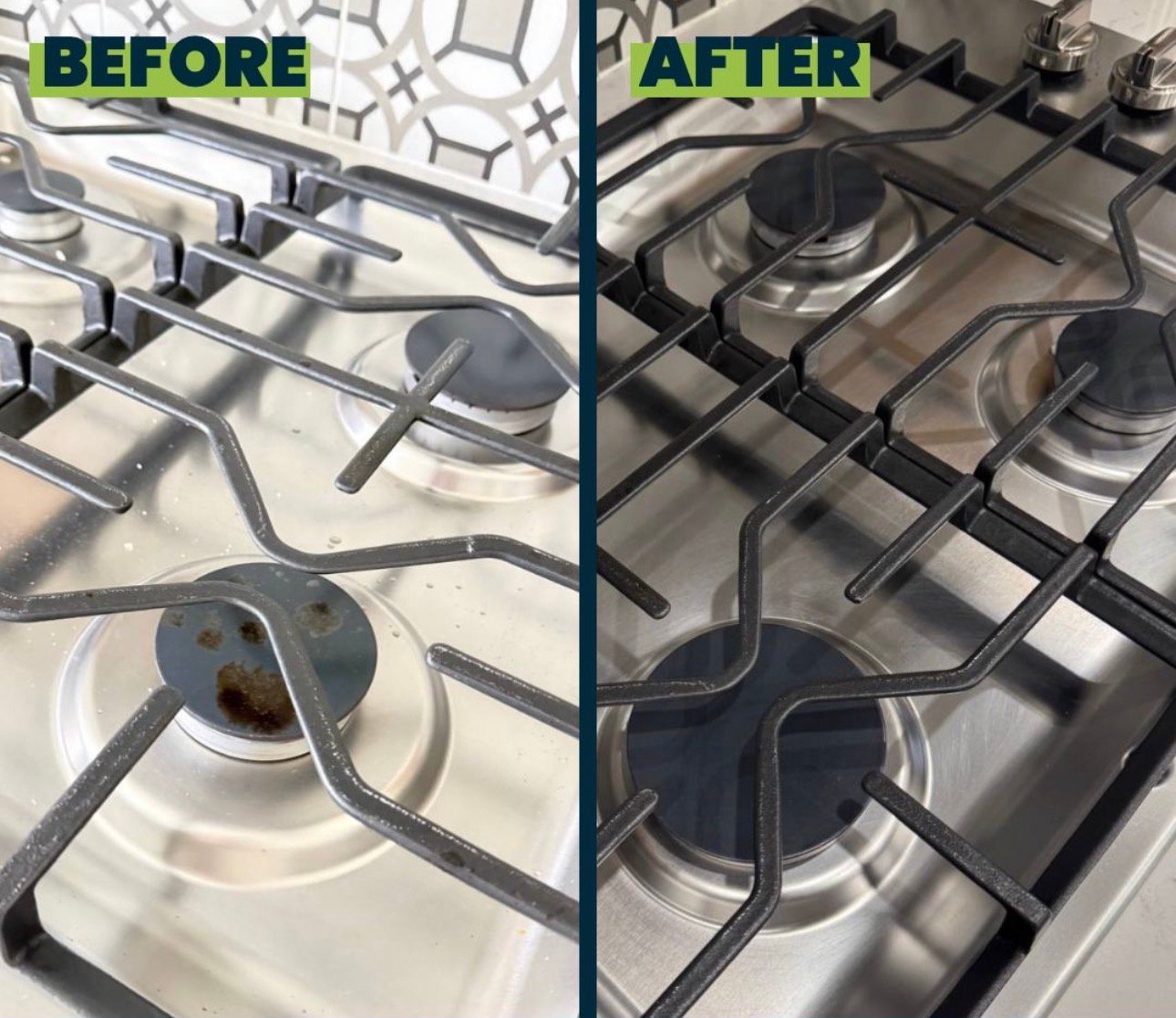 Kitchen deep cleaning